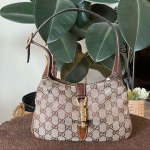 Vintage Gucci mini Jackie - supreme canvas & leather - mini size (rare)